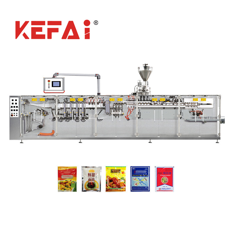 KEFAI Granule HFFS Flat Side Seal Bag qadoqlash mashinasi